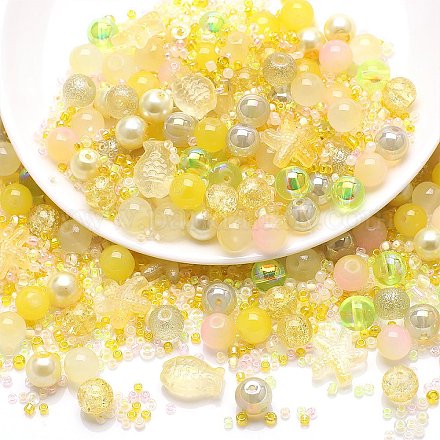 Perles en verre GLAA-E040-01C-1