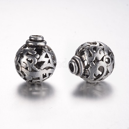 Perles en alliage de style tibétain avec 3 trou X-PALLOY-YC45776-AS-1