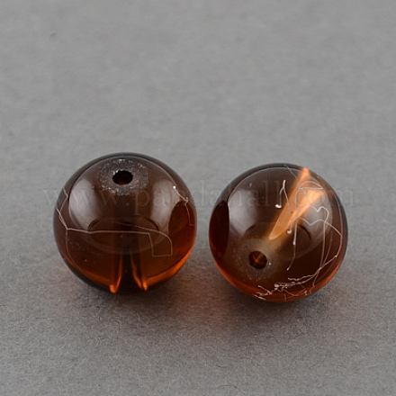 Drawbench Transparent Glass Beads Strands X-GLAD-Q012-4mm-21-1