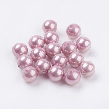 Perles de coquille semi-percée BSHE-G016-8mm-02-1
