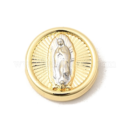 Religiöse Messingperlen KK-A296-43GP-1