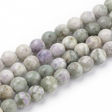 Natürliche Frieden Jade Perlen Stränge G-Q462-110-10mm-1