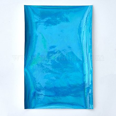 イミテーションレザー  服飾材料  ドジャーブルー  30x20x0.07cm DIY-WH0143-79A-1