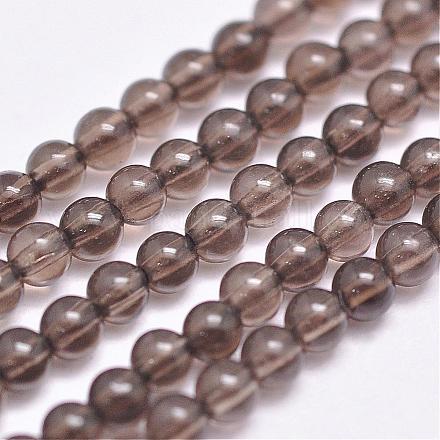 Natural Smoky Quartz Beads Strands G-D862-47-2mm-1
