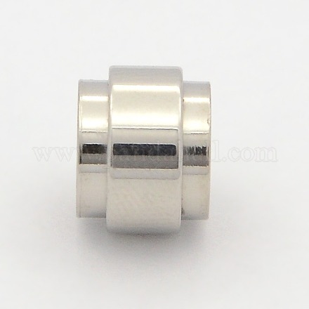 Smooth Surface 304 Stainless Steel Beads STAS-N009-14-1