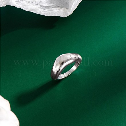 Anillos de dedo de 925 plata esterlina RJEW-BB48537-A-1