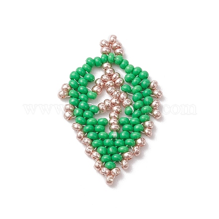 Perles de rocaille breloques en perles PALLOY-MZ00285-01-1