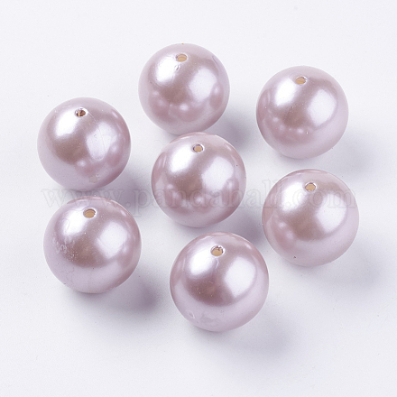 Perles acryliques en perles d'imitation X-PACR-26D-60-1