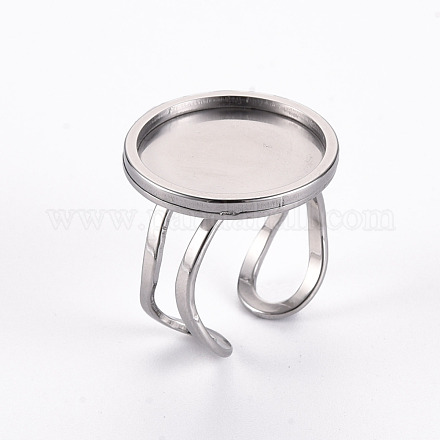 201 ajuste de anillo de almohadilla de acero inoxidable STAS-S080-040E-P-1