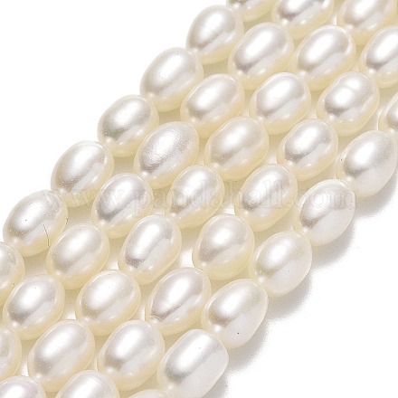 Fili di perle di perle d'acqua dolce coltivate naturali PEAR-J006-20B-01-1