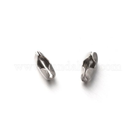304 Stainless Steel Ball Chain Connectors X-STAS-E088-02-5.5x2mm-1