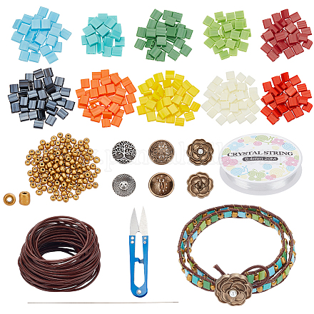Nbeads bricolage kit de fabrication de bracelet de tuiles DIY-NB0009-74-1