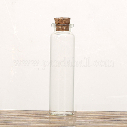 Ornement de bouteilles de liège en verre CON-PW0001-038G-1