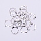 Brass Linking Rings for Jewelry Accessories, Ring, Platinum, 16x1mm, Inner Diameter: 12.5mm
