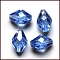 Imitation Austrian Crystal Beads, Grade AAA, K9 Glass, Faceted, Bicone, Light Sky Blue, 6x9.5mm, Hole: 0.7~0.9mm