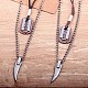 Adjustable Waxed Cord Tiered Necklaces NJEW-F235-01AS-2