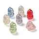 Placage uv lumineux perles acryliques irisées arc-en-ciel PACR-E002-07-2