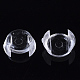 Transparent AS Plastic Base Buckle Hair Findings X-FIND-T064-008A-3