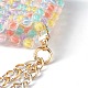 Perline acriliche trasparenti in sacchetti di perline intrecciate AJEW-BA00091-6