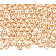 Pandahall Elite 1000 Stk. Perlmutt Umwelt gefärbte Glasperle runde Perlen für die Schmuckherstellung HY-PH0002-24-B-2