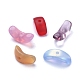 Electroplate & Transparent Czech Glass Beads GLAA-O018-23-3