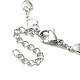 304 Stainless Steel Heart Link Chains AJEW-TA00004-02-3
