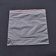 プラスチックジップロックバッグ  再封可能な包装袋  トップシール  セルフシールバッグ薄袋  長方形  透明  38x26cm  一方的な厚さ：0.1mm  約100個/袋 OPP-O001-26x38cm-1