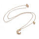 Brass Pendants Necklaces NJEW-JN02385-01-1