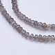 Chapelets de perles en labradorite naturelle  G-I198A-3
