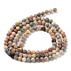 Chapelets de perles d'agate naturelle G-G991-A03-A-01A-3