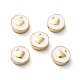 Emaille-Perlen aus Zahnstangenbeschichtung ENAM-F146-14G-3