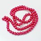 Glass Pearl Beads Strands HY-6D-B57-2