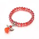 Verre d'ange perles bracelets acryliques BJEW-JB01795-02-1