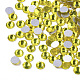 ガラスラインストーンフラットバックカボション  バックメッキ  多面カット  半円  黄水晶  ss6  1.9~2x1mm、約1440個/袋 RGLA-S002-06SS-33-2