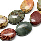 Piedra picasso natural / cuentas de jaspe picasso hebras G-Q948-83-15x20-1