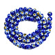 Round Millefiori Glass Beads Strands LK-P001-34-2