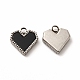 304 Stainless Steel Pendants STAS-A076-06P-01-2