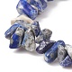 Bracelet extensible en perles de pierres précieuses naturelles BJEW-JB08603-6