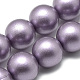 Perlas de realce pintadas con spray acrílico opaco ACRP-Q024-25mm-G08-1
