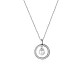 925 подвесные стерлингового серебра ожерелья NJEW-BB34125-4