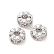 Perles de zircone cubique micro pave en Laiton KK-A181-VF433-1-2