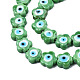 Chapelets de perles vernissées manuelles LAMP-N029-008D-3
