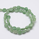 Natural Green Aventurine Beads Strands G-E337-01-2
