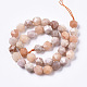 Natürliche sunstone Perlen Stränge G-R465-28-2