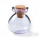 Glückstaschenform glaskorken flaschen verzierung AJEW-A039-02F-1