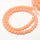 Lotus Flower Synthetic Coral Beads Strands CORA-L001-C-01-3