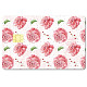 CREATCABIN June Rose Card Skin Sticker Flowers Pink Debit Credit Card Skins Covering Personalizing Bank Card Protecting Removable Wrap Waterproof No Bubble Slim for Transportation Key Card 7.3x5.4Inch DIY-WH0432-100-1