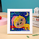 DIY Diamond Painting Stickers Kits For Kids X-DIY-K020-10-1
