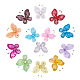 Polyester Schmetterling Dekoration DIY-WH0018-03-M-1