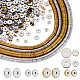 Ph Pandahall 4 brins 4 styles galvanoplastie perles heishi G-PH0002-13-1